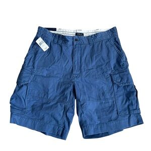 Polo Ralph Lauren Men’s Cargo Shorts Cotton Size 38 Blue NWT